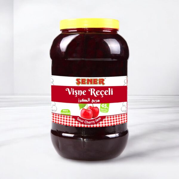 Şener Reçel 5 Kg Vişne % 45 Meyve