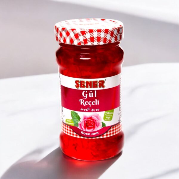 Şener Reçel 380 Gr Gül % 45 Meyve