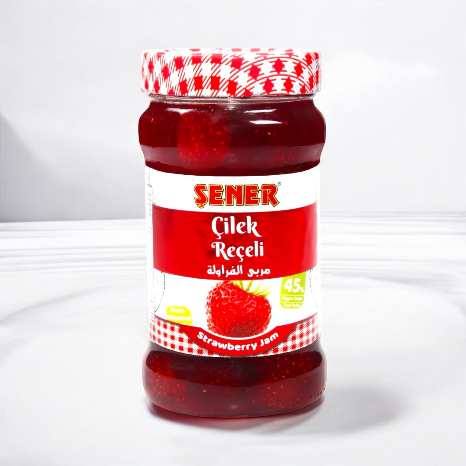 WhatsApp-Image-2025-01-08-at-15.06.57 Şener Reçel 380 Gr Çilek % 45 Meyve - Görsel 1