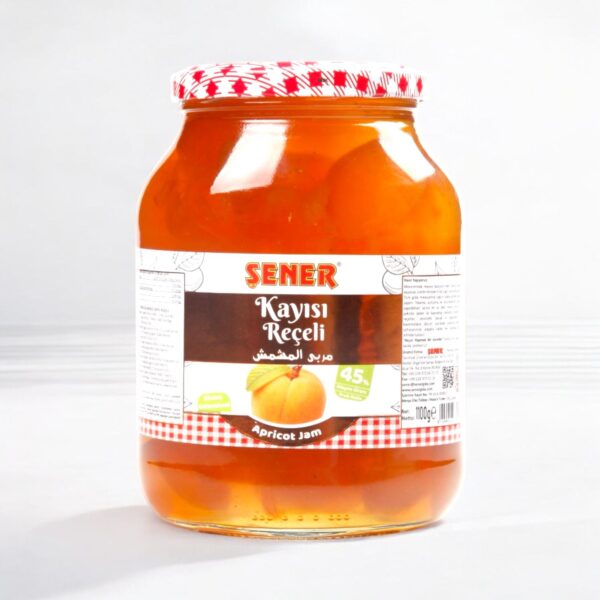 Şener Reçel 1000 Gr Kayısı % 45 Meyve