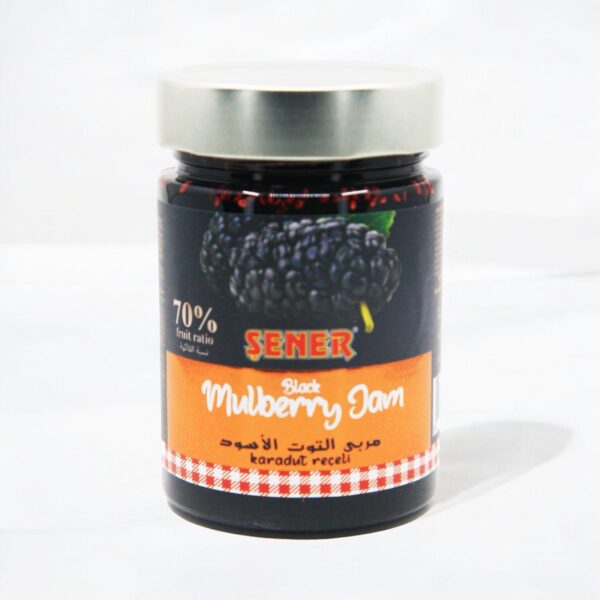 Şener Premium Reçel 400 Gr Karadut %70 Meyve