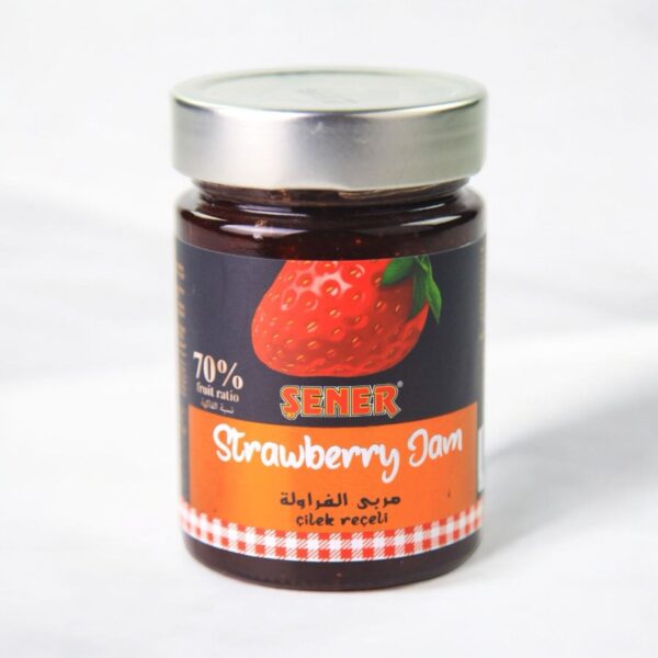 Şener Premium Reçel 400 Gr Çilek %70 Meyve
