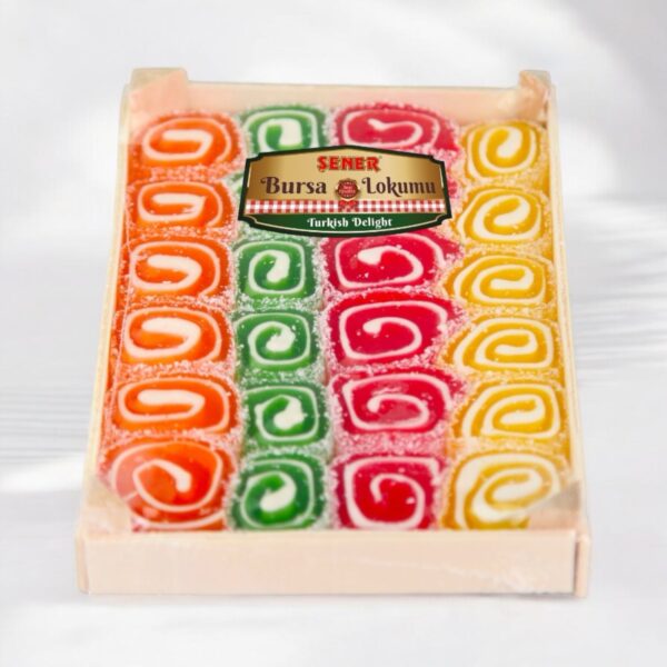 Şener Lokum 400 Gr Meyveli Sarma Sandık