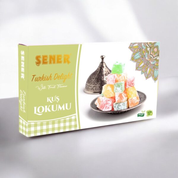 Şener Lokum 275 Gr Kuş Hediyelik