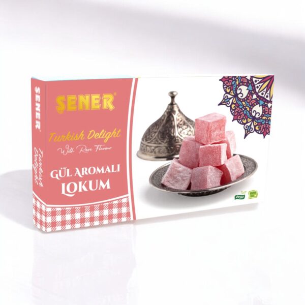 Şener Lokum 275 Gr Güllü Hediyelik