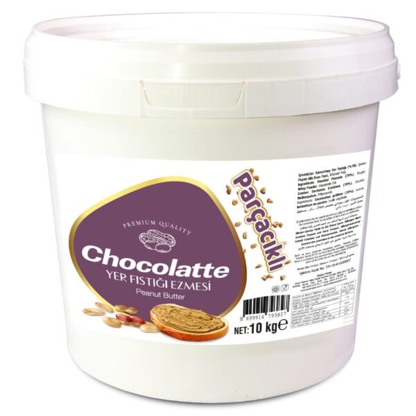 Chocolatte 10 Kg Fıstık Krema Fıstık Parçacıklı